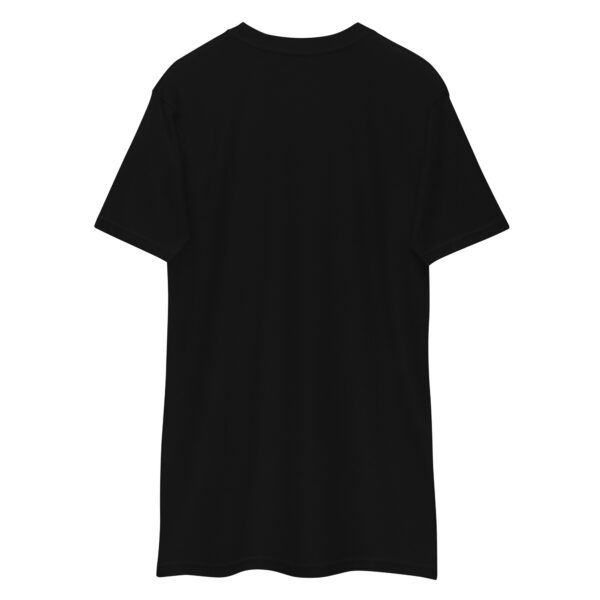 I workout because my wife is hot,  Men’s premium heavyweight tee - Image 2