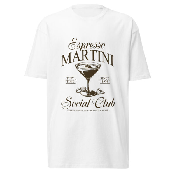 Espresso Martini - social club, Men’s premium heavyweight tee