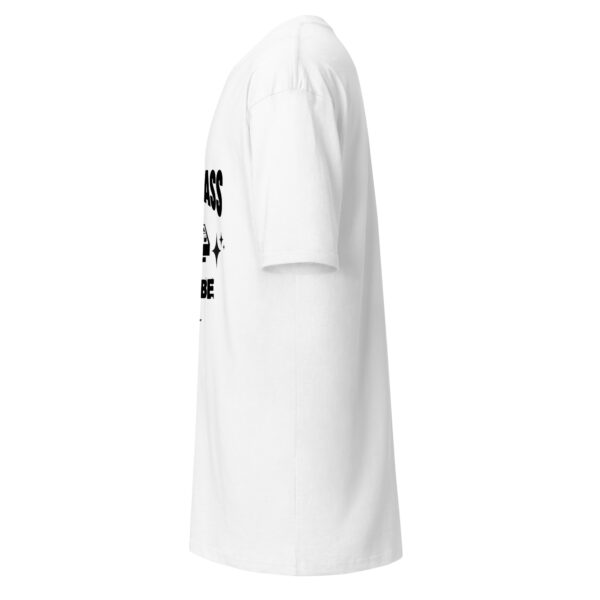 Drop the Bass - not the vibe, Men’s premium heavyweight tee - Image 7