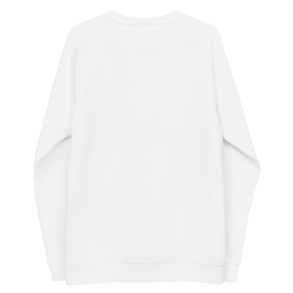 Create Inspire Repeat, Unisex organic raglan sweatshirt - Image 3