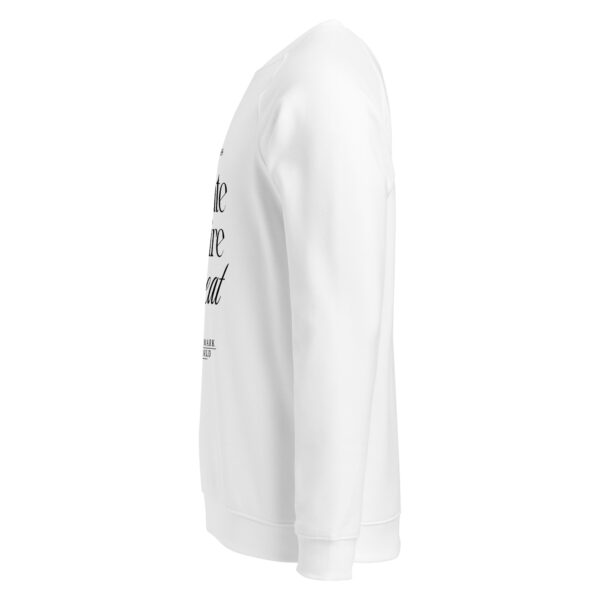 Create Inspire Repeat, Unisex organic raglan sweatshirt - Image 7
