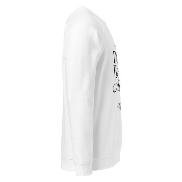 Dream Believe Achieve, Unisex organic raglan sweatshirt - Image 9