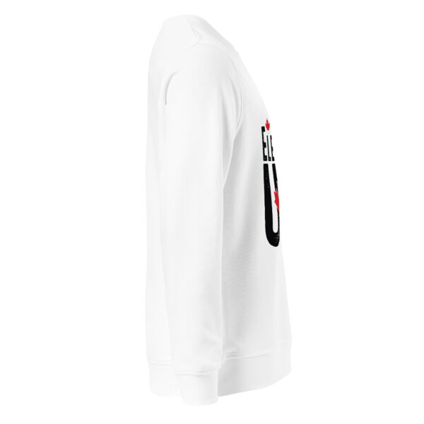 Elbows Up, canada, Unisex organic sweatshirt - Image 4