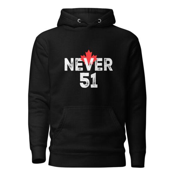 Never 51, canada, Unisex Hoodie