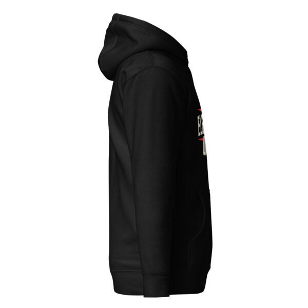 Elbows Up, canada, black Unisex Hoodie - Image 4