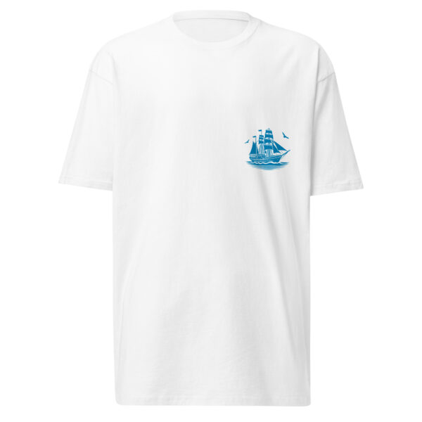 Captain of my own Destiny, boat, sail, beach, Men’s premium heavyweight tee