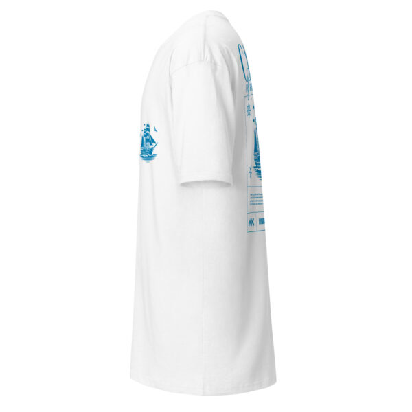 Captain of my own Destiny, boat, sail, beach, Men’s premium heavyweight tee - Image 2