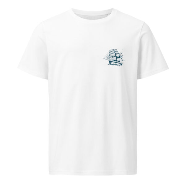 Smooth sea never made skillful Sailor, sea, beach, Unisex organic mid-light t-shirt