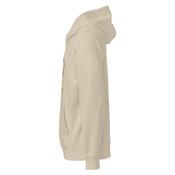 True North - Strong and Free, canada, Unisex organic mid-weight hoodie - Image 3