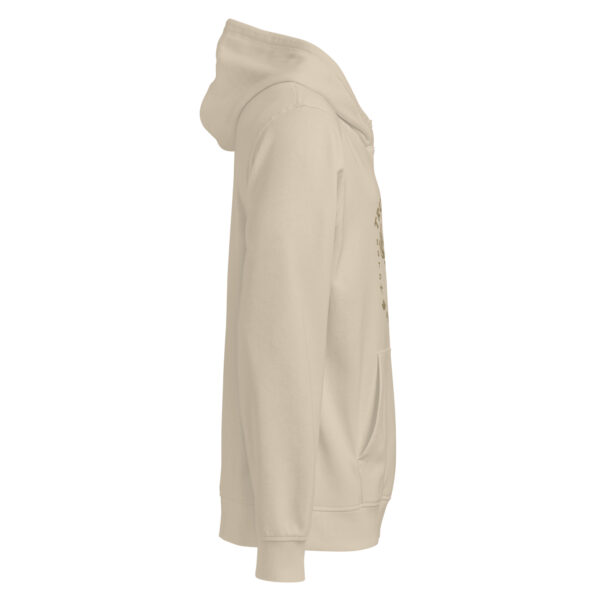 True North - Strong and Free, canada, Unisex organic mid-weight hoodie - Image 4
