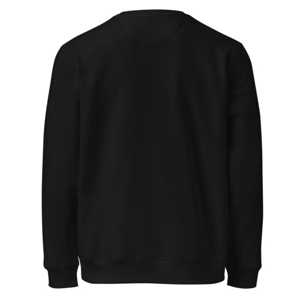 Strong and free, canada, black Unisex organic mid-weight sweatshirt - Image 4