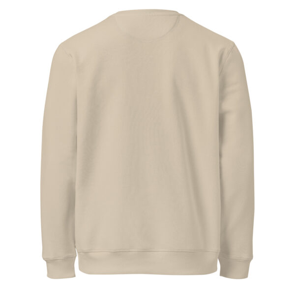 Chakra, In good spirits, yoga, Unisex organic mid-weight sweatshirt - Image 4