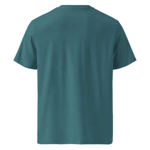 Steady as she goes, Unisex organic ribbed neck t-shirt - Image 2