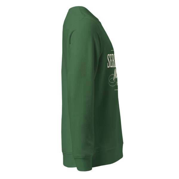 Serenity, Mantra, Yoga, Unisex organic sweatshirt - Image 4