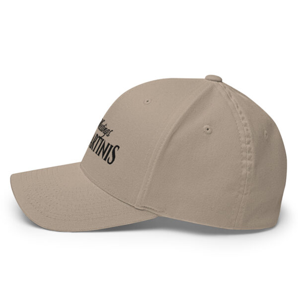 Less Meetings - More Martinis, Structured Twill Cap - Image 3