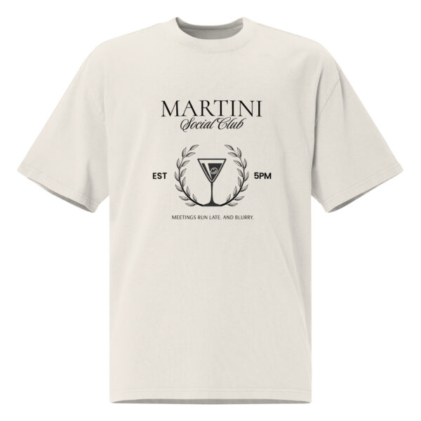 Martini Social Club, Oversized faded t-shirt