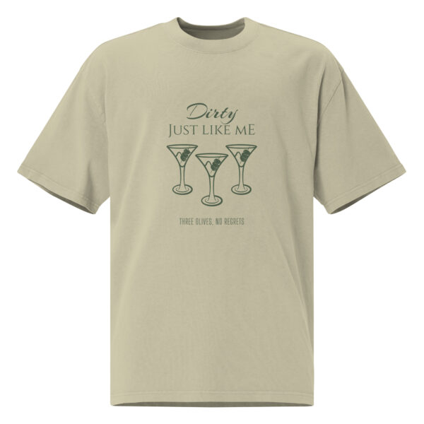 Dirty Just like me, Oversized faded t-shirt