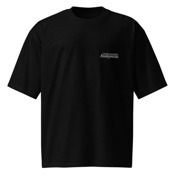 Overthinkers Anonymous, Oversized heavyweight t-shirt
