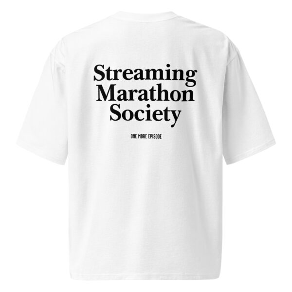 Streaming Marathon Society, Oversized heavyweight t-shirt - Image 4