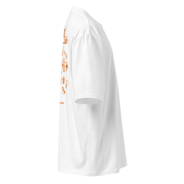 Midnight Snacking Club, orange, Oversized heavyweight t-shirt - Image 3