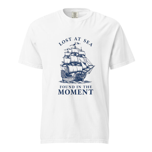 Lost at Sea, Unisex garment-dyed heavyweight t-shirt