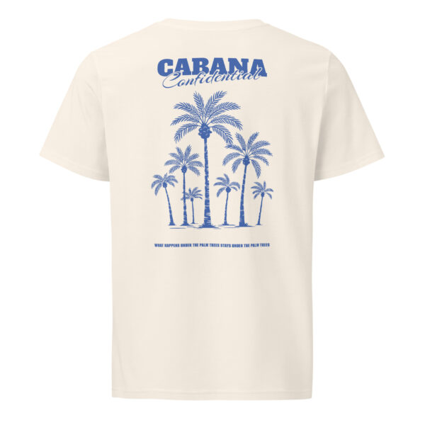 Cabana Confidential, Unisex organic mid-light t-shirt - Image 2
