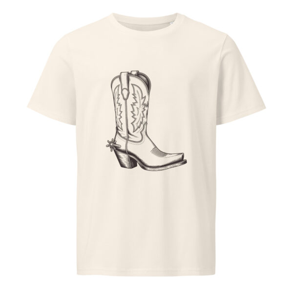 Cowboy Boots, cowgirl, western, woman, Unisex organic mid-light t-shirt
