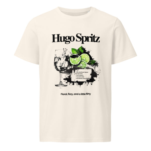 Hugo Spritz, Cocktail, Unisex organic mid-light t-shirt - Image 2