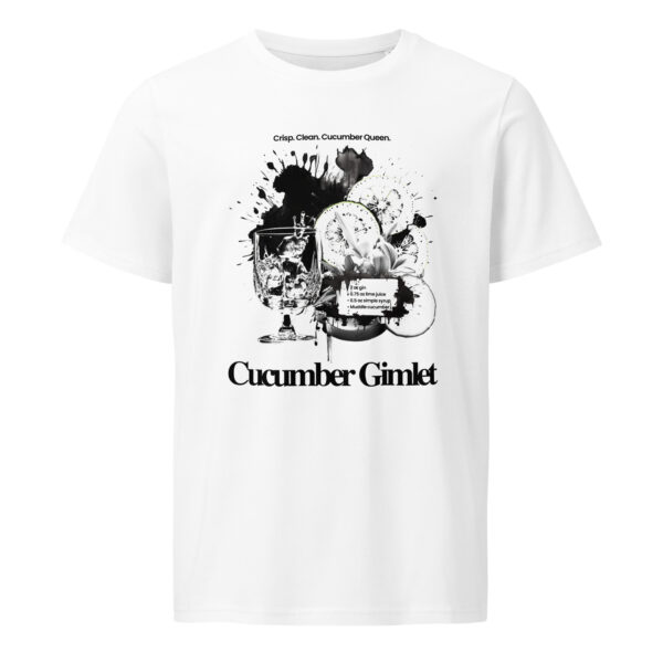 Cucumber Gimlet, Unisex organic mid-light t-shirt - Image 5
