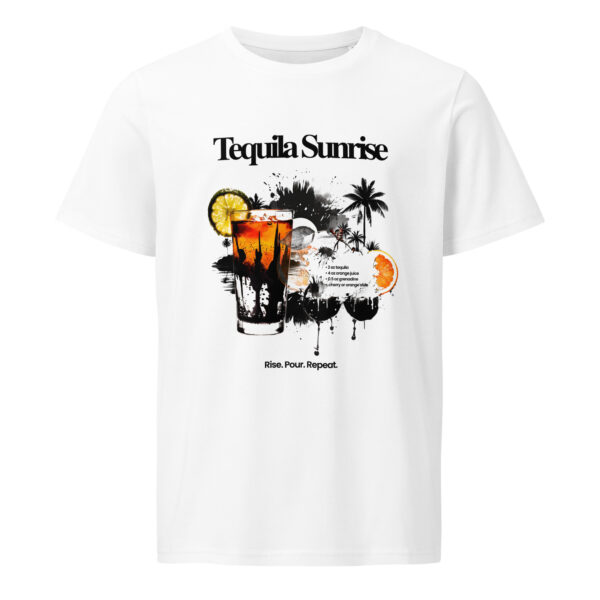 Tequila Sunrise, Unisex organic mid-light t-shirt - Image 5