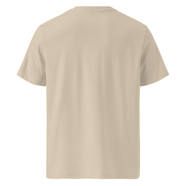 Less Meetings - More Martinis, Unisex organic ribbed neck t-shirt - Image 2