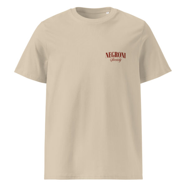 Negroni Society, Unisex organic ribbed neck t-shirt