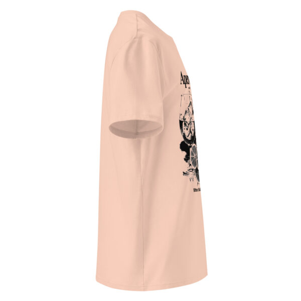 Aperol Spritz, cocktail, Unisex organic ribbed neck t-shirt - Image 5