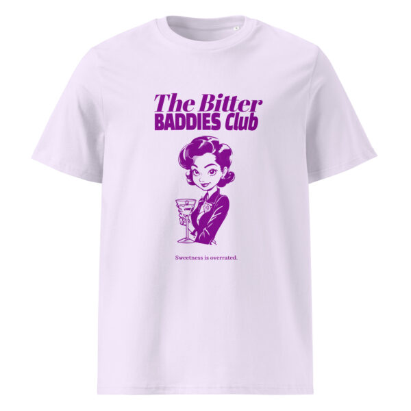 The Bitter  Baddies Club, Unisex organic ribbed neck t-shirt