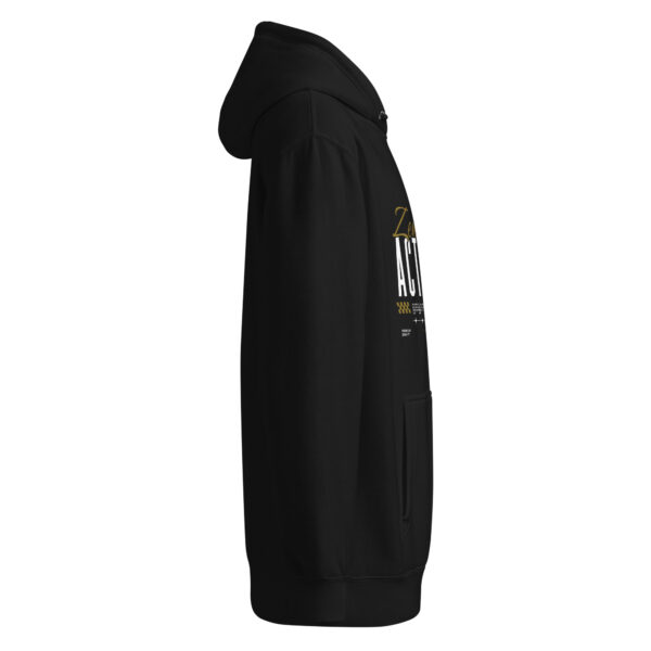 Zen mode activated, yoga, woman, Unisex premium mid-weight hoodie - Image 4