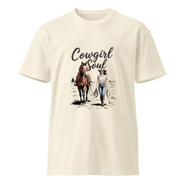 Cowgirl Soul, cowboy, western, Unisex premium t-shirt