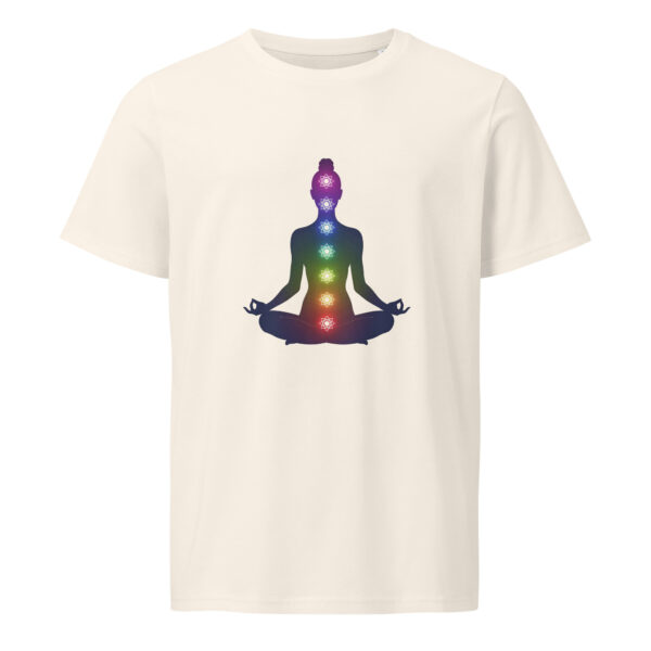 Yoga  woman, pose, zen, Unisex organic mid-light t-shirt