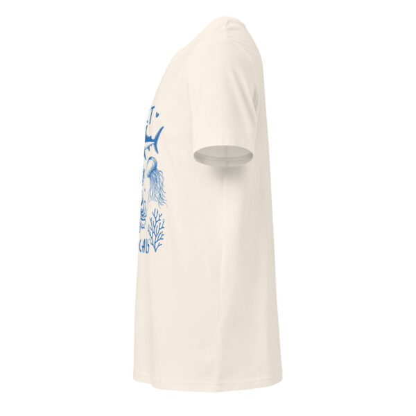 Respect the locals, summer, beach, boat, Unisex organic mid-light t-shirt - Image 4