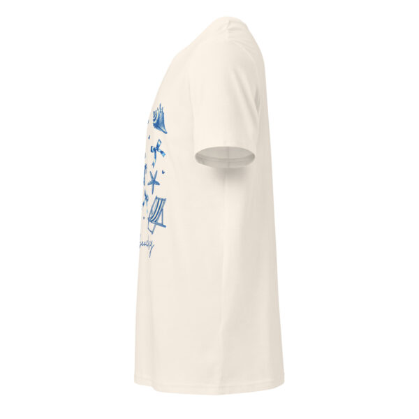 Feeling beachy, summer, beach, Unisex organic mid-light t-shirt - Image 4