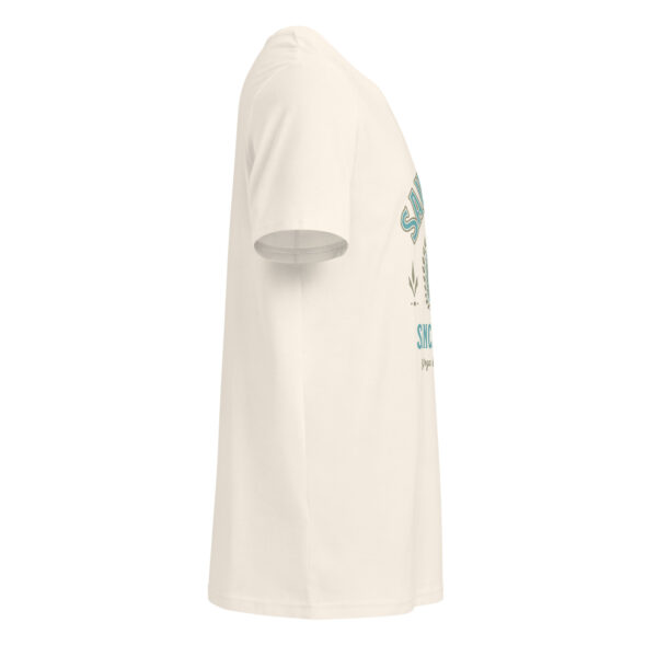 Savasana yoga Social Club, zen, woman, Unisex organic mid-light t-shirt - Image 4