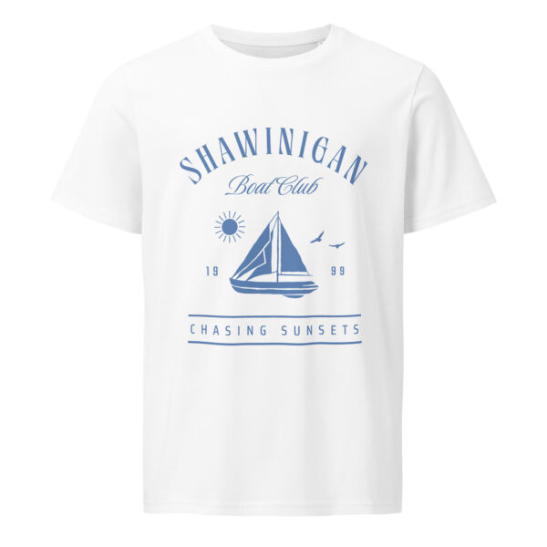 Shawinigan Boat club, summer, beach, Unisex organic mid-light t-shirt