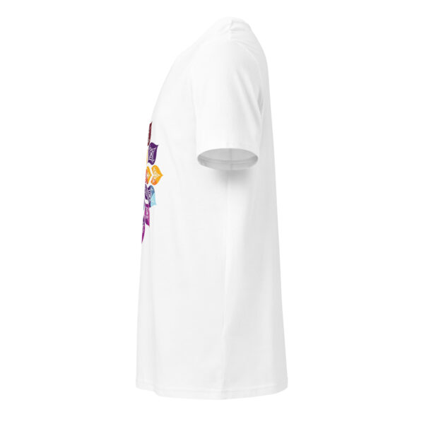 Yoga flower , zen, yoga, Unisex organic mid-light t-shirt - Image 7
