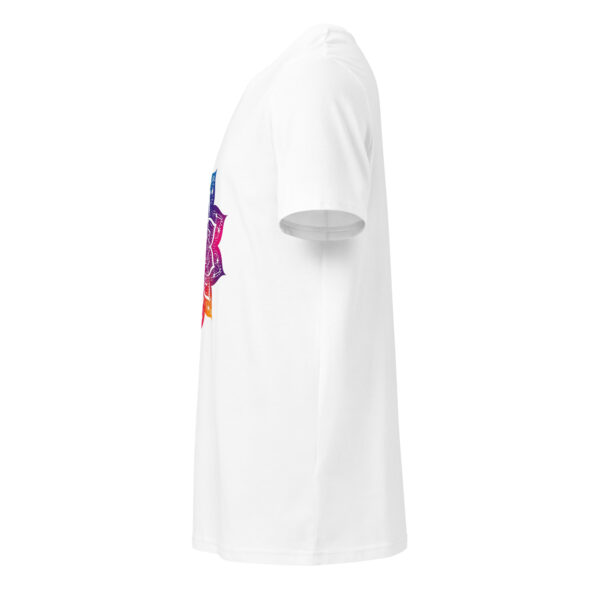Yoga flower 02, zen, yoga, Unisex organic mid-light t-shirt - Image 7