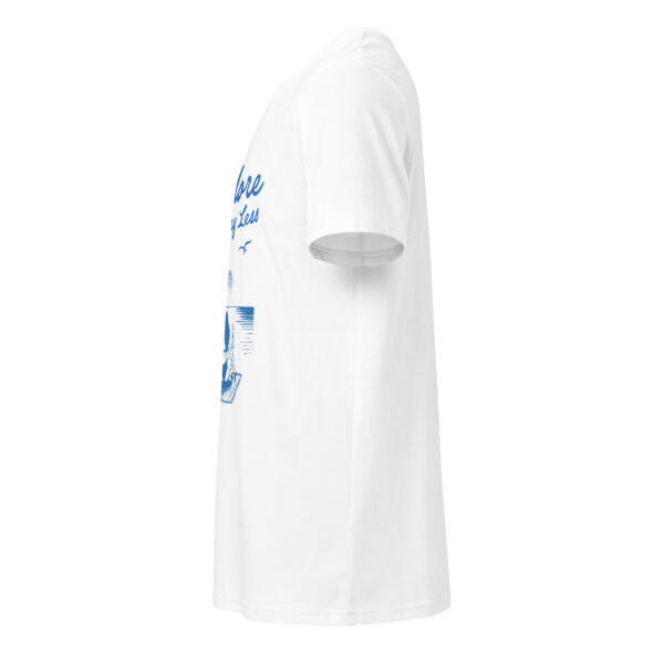 Beach More Worry less, summer, boat,  Unisex organic mid-light t-shirt - Image 7