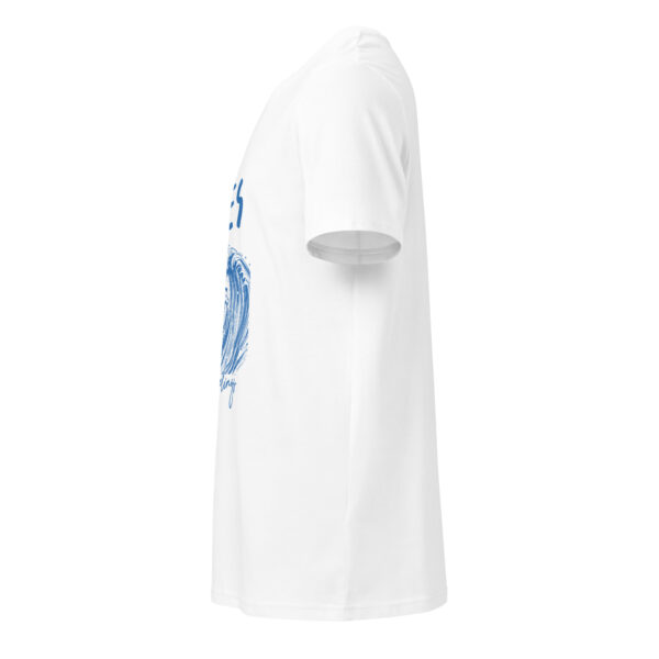 Catch waves not feelings, beach, summer, boat, Unisex organic mid-light t-shirt - Image 7