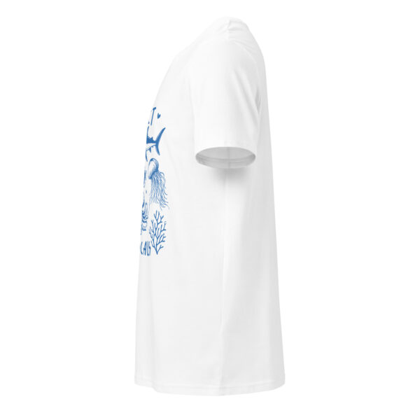 Respect the locals, summer, beach, boat, Unisex organic mid-light t-shirt - Image 7