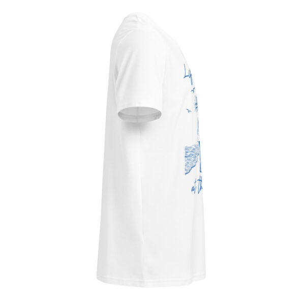 Life is better at the beach, summer, beach, Unisex organic mid-light t-shirt - Image 8