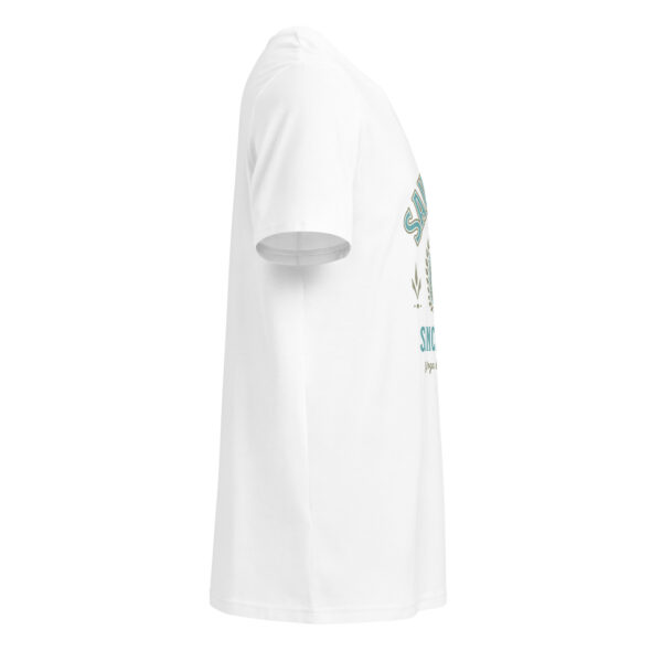 Savasana yoga Social Club, zen, woman, Unisex organic mid-light t-shirt - Image 8