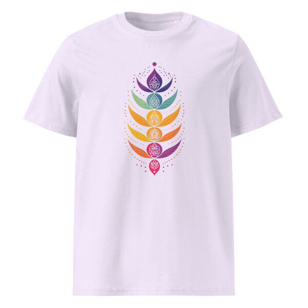 Yoga abstract form, zen, yoga, Unisex organic ribbed neck t-shirt