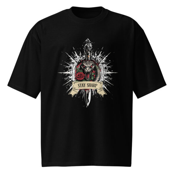 Stay Sharp, Oversized heavyweight t-shirt